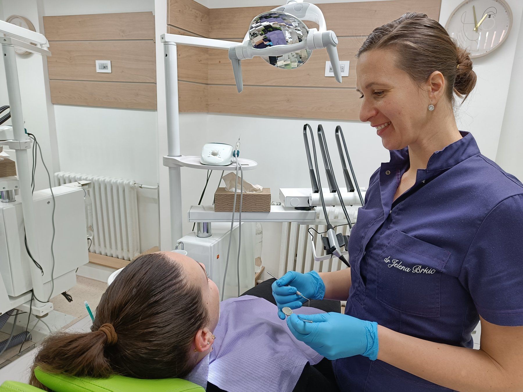 Pregled u stomatološkoj ordinaciji dr Brkić